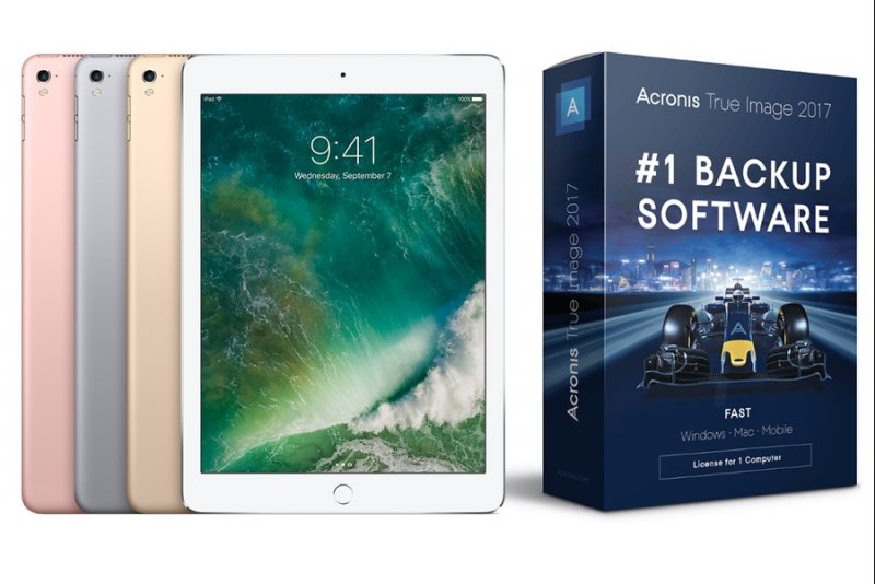 Win An iPad Pro AND Acronis True Image 2017