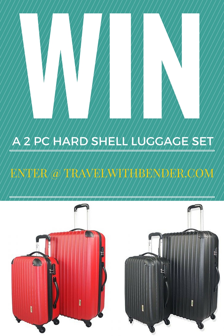 Win A 2Piece HardShell Luggage Set