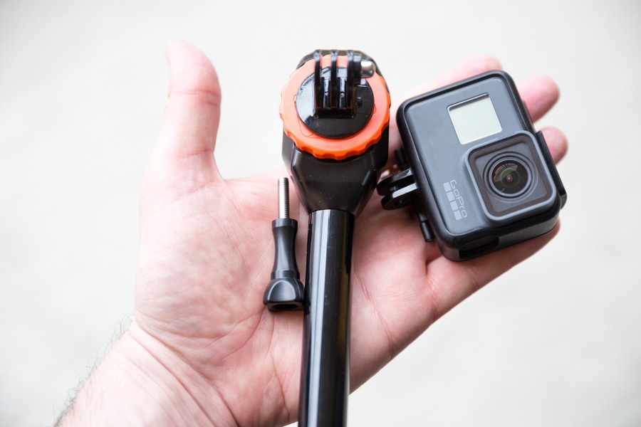 Spivo 360: Swivel Selfie Stick for GoPros, Smartphones and Action Cameras