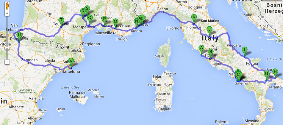 Southern Europe Road Trip 18 Days Across Italy France Spain