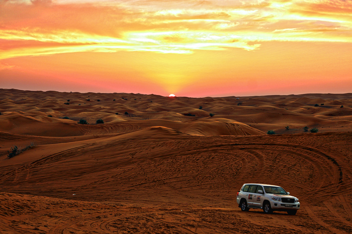 Dubai Sunset view