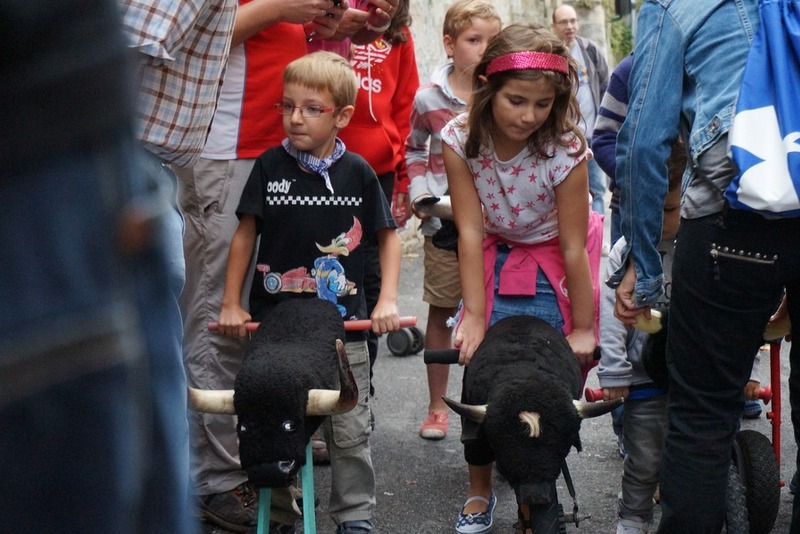 My Kids Running With The Bulls In Pamplona, Spain