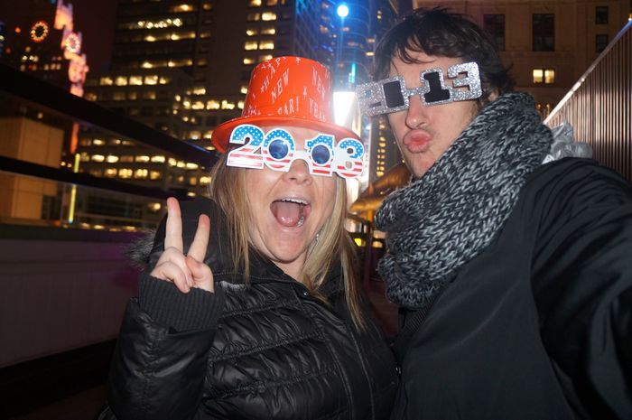 A Ball Dropping New Years Eve In Times Square, New York