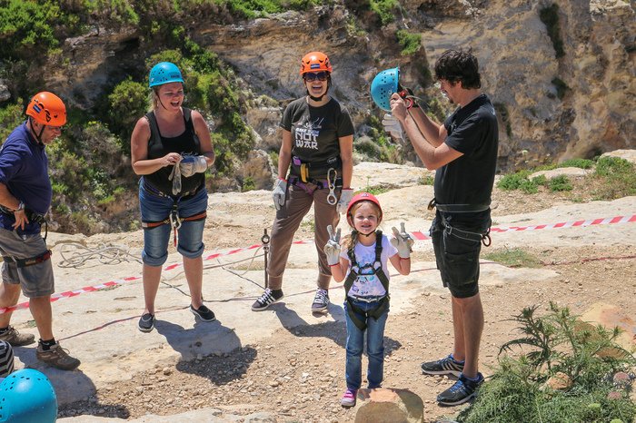 The Day Our 5-Year-Old Abseiled 5 Stories Down a Sheer Cliff In Malta