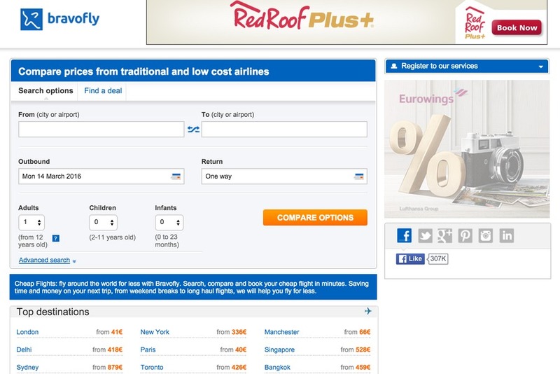Bravofly Review: Finding Discount Flights