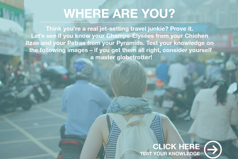 Seasoned Traveller? Take The Where Are You Quiz
