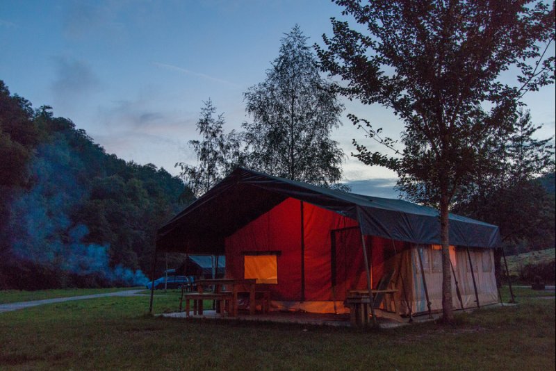 Glamping at Camping Kautenbach, Luxembourg