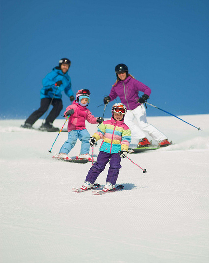 Family skiing resorts: Hitting the slopes together
